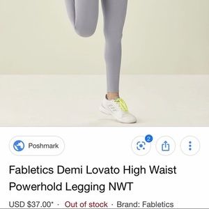 Fabletics Demi lovato leggings